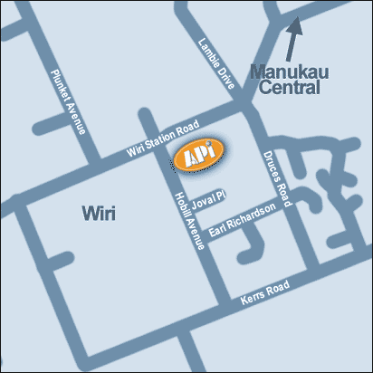 Map to find Auto Parts Industrial (NZ) Ltd.